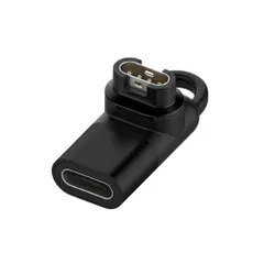 【Type-Cケーブルで ガーミンを充電】Garmin 変換アダプター Type-C to Garmin充電ポート 変換コネクター 急速充電 Fenix 7 Forerunner 955 対応 _b