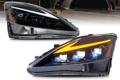 トヨタ レクサスCTヘッドライト三眼LED仕様 レクサスCT200h 左右セット