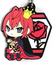 【中古】食玩 キーホルダー リドル・ローズハート 「ディズニー ツイステッドワンダーランド ラバーマスコット Vol.1」