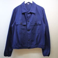 413 Vintage French Prison Jacket Blue 42 - メルカリ