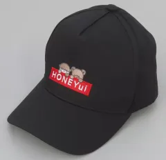 HoneyCinnamon×小倉 唯 BIGスウェット ブラック 声優アーティスト・小倉 唯のプロデュースアパレル「HONEYui