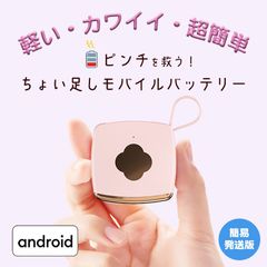 fuzoroii ちょい足しモバイルバッテリー Android用（簡易発送版）