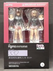 MAXFACTORY figma 걸즈 & 팬처 극장판 니시스미 마호 & 일견 에리카 세트 332