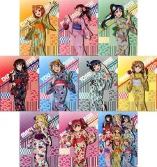 【中古】クリアファイル 全10種セット A4クリアファイルVol.1 「ラブライブ!サンシャイン!! サマーキャンペーン」 UFOキャッチャー特典