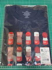 TENGA　テンガ　20CUPS　Tシャツ　紺　XL　新品　未使用　（店頭併売品）