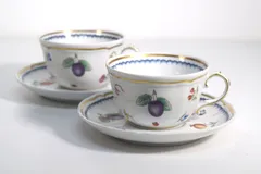 2025年最新】リチャードジノリ イタリアンフルーツ カップ&ソーサーの