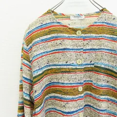  ミッソーニ MISSONI ヴィンテージ 長袖シャツ ブラウス 総柄 a890097のサムネイル