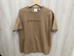 Burberry 半袖Tシャツ　ベージュ　ロゴ　サイズS