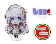 【中古】アクリルスタンド・アクリルパネル 鳴瀬しろは 「Summer Pockets REFLECTION BLUE×cafe＆bar MENU 描き下ろしSDアクリルスタンド」