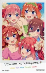 【中古】シール・ステッカー [単品] 集合 チェキ風ステッカー 「五等分の花嫁*」 入場者特典 第1弾