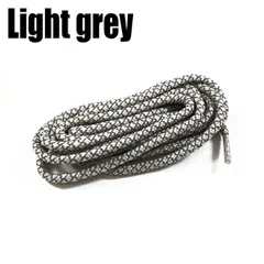[Light grey]YEEZY スニーカー 紐 120cm 光る 替紐 靴紐