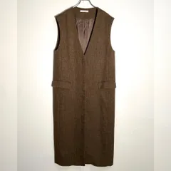 BEAUTY&YOUTH UNITED ARROWS ロングジレベスト ブラウン