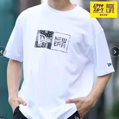 【ムラスポ公式】NEWERA　ニューエラ　NEW ERA 半袖Tシャツ フロントプリント 14410108（WTホワイト白）/14410109（BKブラック）