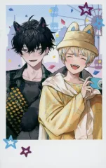 【中古】キャラカード 佐伯イッテツ＆緋八マナ 「バーチャルYouTuber にじさんじ おでかけOriens ランダムチェキ風カード」