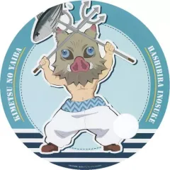 【中古】うちわ 嘴平伊之助 うちわ 「ラグーナテンボス×鬼滅の刃 追憶の試練 炭治郎の旅路」 来場者数5万人突破記念 対象アトラクション利用特典