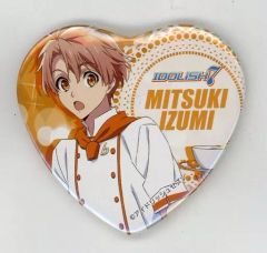 アイドリッシュセブン 和泉三月 ハート型 缶バッジ 【未開封品