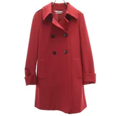 FOXEY NEW YORK フォクシーニューヨーク 2015年製 日本製 ステンカラーコート 38 レッド 34605-MACFY101SI レディース 古着のサムネイル