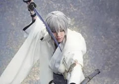 【中古】生写真(男性) 健人(鶴丸国永)/横型・キャラクターショット・2Lサイズ/「舞台『刀剣乱舞』悲伝 結いの目の不如帰」ブロマイド(全員セット)