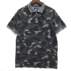 A Bathing Ape ベージュカモフラージュポロシャツ M A BATHING APE｜ア ベイシング エイプのポロシャツ
