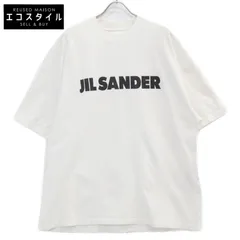 JIL SANDER ジルサンダー JSCP707020 20SS ﾛｺﾞﾌﾟﾘﾝﾄｵｰﾊﾞｰｻｲｽﾞTｼｬﾂ M