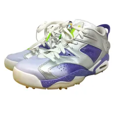 NIKE ナイキ AIR JORDAN 6 RETRO LOW GOLF NRG 'US Open'  ゴルフ スニーカー FD0205-055 US9 27cm パープル×シルバー