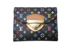 LOUIS VUITTON ルイヴィトン モノグラム マルチカラー ポルトフォイユ コアラ グルナード 三つ折り財布 M58087 美品 中古 4c073944