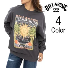 ビラボン Billabong レディース GRAPHIC LIGHT SWEAT クルーネック トレーナー be014002 【SALE】
