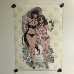 X2469 ◆未開封品 千夜 真々子 C96 ぽち小屋 A3サイズ クリアポスター