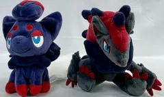 ポケットモンスター ポケモンセンター限定 ぬいぐるみ Pokemon fit ゾロア ゾロアーク 2種セット　まとめ売り