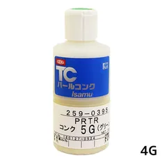 イサム塗料 TCパールコンク類 PRTR 4G グリーン 190ml ×1個 25903945 即日発送のサムネイル