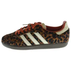 adidas Originals (アディダスオリジナルス) SAMBA OG W サンバ レオパード ローカットスニーカー ブラウン US9/26cm JI2734