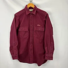 70-80’s L.L.Bean CHAMOIS CLOTH SHIRT シャモアクロス　胸ワンポイント　MADE IN USA サイズ15　06112507　01のサムネイル