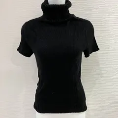 ナチュラルビューティーベーシック・半袖ニット（シルク・カシミア混）