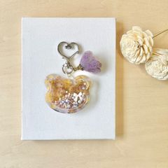 シャカシャカキーホルダー　くま