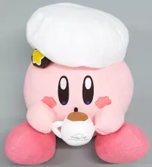 【中古】ぬいぐるみ カービィ “ほっ!”とカフェ・オ・レぬいぐるみ 「一番くじ 星のカービィ Kirby Cafe」 C賞