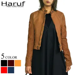 【送料無料】レザージャケット レディース ライダースジャケット 本革 革ジャン シングルライダース レザー ジャケット 軽量 軽い キャメル ブラウン KP400CAM アウター 春 秋冬