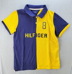 トミーヒルフィガー TOMMY HILFIGER ポロシャツ 半袖 130cm 子供服 中古