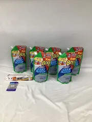 AW YG25102002 ルック PLUS 大容量 800ml バスタブ クレンジング 詰替え用 6袋 & GN 黒カビくん カビとリジェル (100g) 除菌シート付のサムネイル