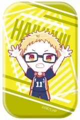 【中古】バッジ・ビンズ 月島蛍 「ハイキュー!! GraffArt トレーディングスクエア缶バッジ」