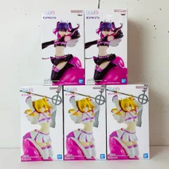 04w3605○【未開封】2.5次元の誘惑 ESPRESTO Poppin' Heart フィギュア 計5箱セット まとめ売り [ ミリエラ ×2箱 / リリエル ×3箱 ]