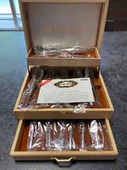 【未使用 12本セット】LUCKY WOOD ステンレスカトラリー 18-12