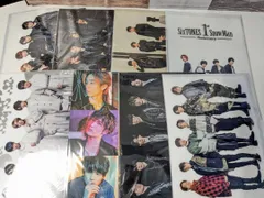 新品未開封　SixTONES メンバー集合 クリアファイル 8枚セット 2019～VVS