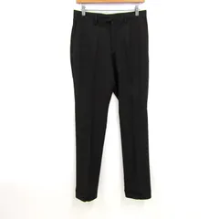 ダーバン ロングパンツ ウール混  ストレッチ ブランド ボトムス 日本製 黒 メンズ 76サイズ ブラック系 Durban 【中古】のサムネイル