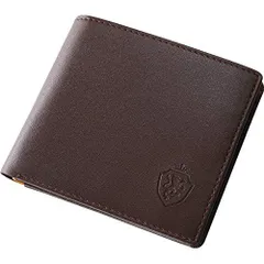 【新品・2営業日で発送】田村駒 イングランドハウス メンズ二つ折り財布 ブラウン EH-M001BR