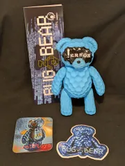 BUGるBEAR FCver　バグるベアー　インディーズソフビ Yahoo!オークション -「bugるbear」(フィギュア) の落札相場