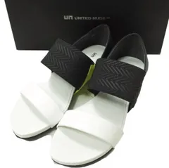 UNITED NUDE ユナイテッドヌード X SANDAL ストラップフラットサンダル 16390006 38(24-24.5cm) SILVER UN シューズ【新古品】【UNITED NUDE】サンダル