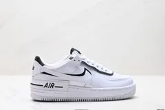 「ナイキ NIKE WMNS Air Force 1 Shadow」新少女系デコンストラクティヴィズムデザイン マカロンカラーエアフォースワン 軽量ハイインソールロートップ マルチマッチスケートシューズ