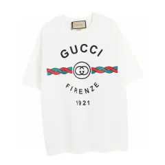 【今日特価】Gucci / グッチ 25ss マフラーアルファベットプリント T シャツ