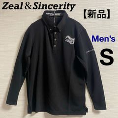 【最終SALE価格】半額以下‼︎  Zeal＆Sincerity ジールアンドシンセリティ 【新品】長袖ポロシャツ S ｺﾞﾙﾌｳｪｱ