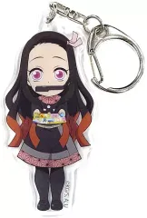 【中古】雑貨 竈門禰豆子 「鬼滅の刃×東京ドームシティアトラクションズ 全集中!おもてなし大作戦 トレーディングキーホルダー」